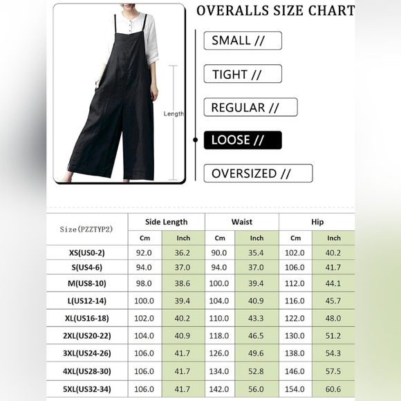 YESNO Wide Leg Jumpsuit Size 3X (More Like a 18/20) - Picture 6 of 6